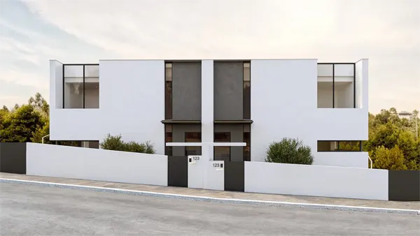 Imagens do Exterior: Frente