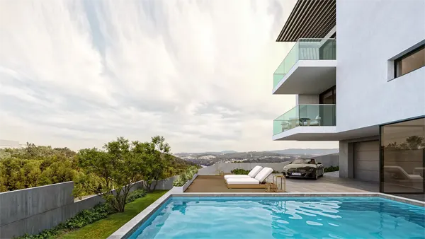 Imagens do Exterior: Traseiras